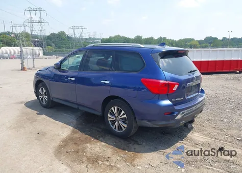 2019 Nissan Pathfinder Sv из США, поврежденный, VIN 5N1DR2MM6KC582215
